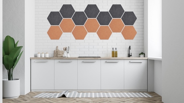 Toney Wall Tiles Hexagon